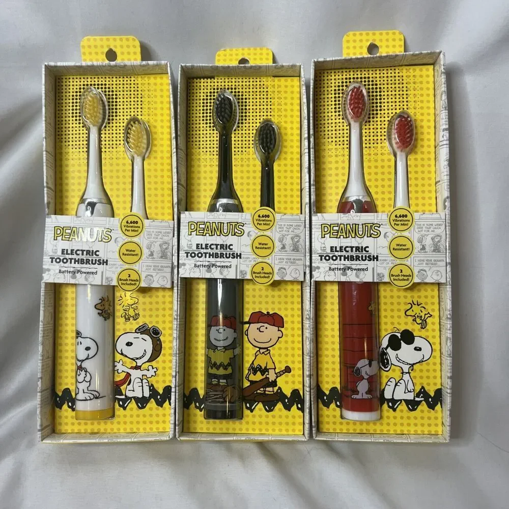 Peanuts Electric Toothbrushes‎ Snoopy Charlie Brown 2024